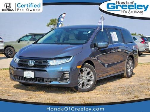 Smoke Blue 2025 Honda Odyssey Touring