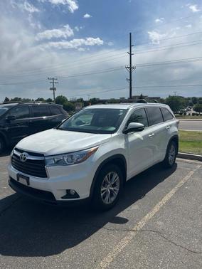 Blizzard Pearl 2015 Toyota Highlander XLE