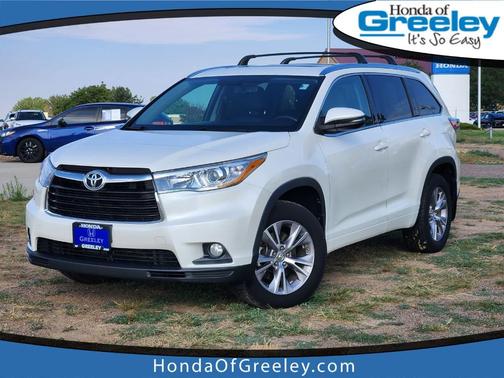Blizzard Pearl 2015 Toyota Highlander XLE