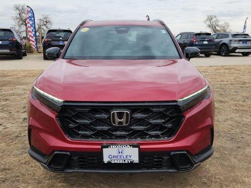Radiant Red Metallic 2026 Honda CR-V Hybrid Sport-L