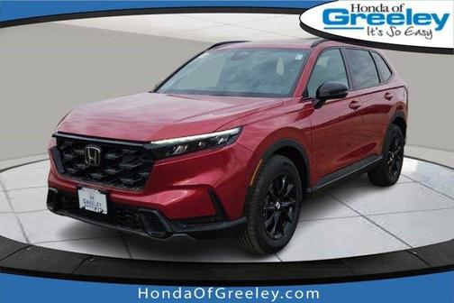 Radiant Red Metallic 2026 Honda CR-V Hybrid Sport-L