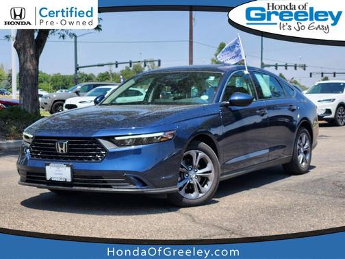 Crystal Black Pearl 2023 Honda Accord EX