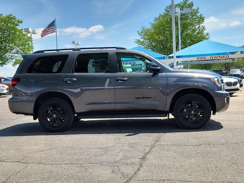 Magnetic Gray Metallic 2021 Toyota Sequoia TRD Sport