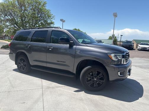 Magnetic Gray Metallic 2021 Toyota Sequoia TRD Sport