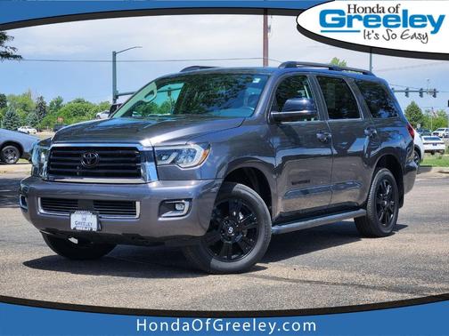 Magnetic Gray Metallic 2021 Toyota Sequoia TRD Sport