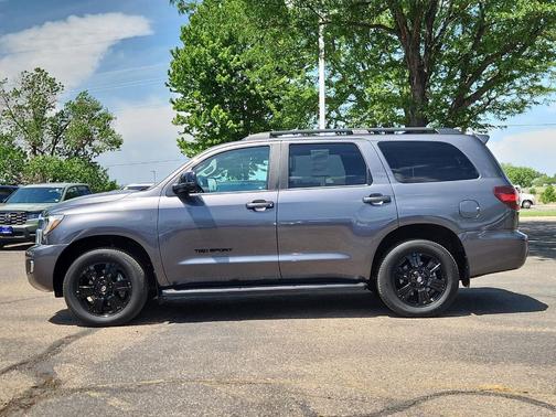 Magnetic Gray Metallic 2021 Toyota Sequoia TRD Sport