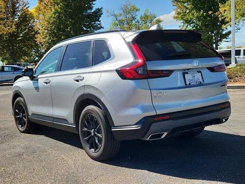 Solar Silver Metallic 2025 Honda CR-V Hybrid Sport-L