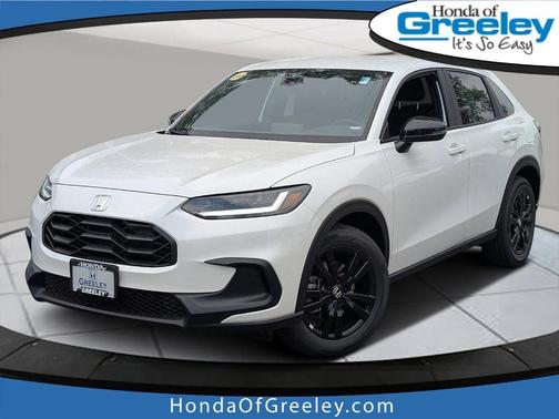 Platinum White Pearl 2026 Honda HR-V Sport