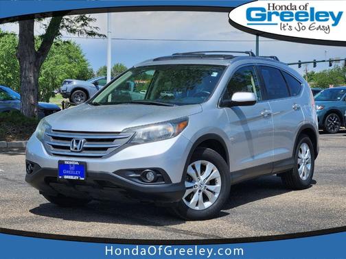 Silver 2012 Honda CR-V EX-L