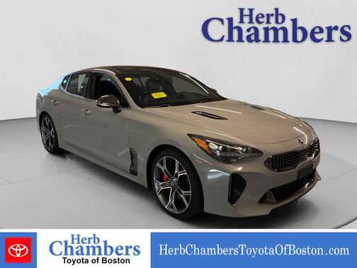 Ceramic Silver 2019 Kia Stinger GT2
