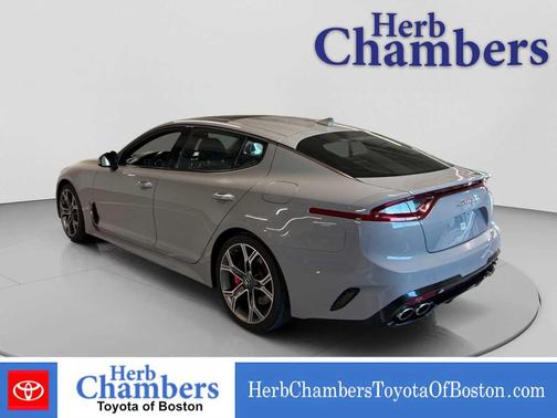 Ceramic Silver 2019 Kia Stinger GT2