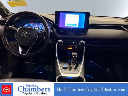 Silver Sky Metallic/Midnight Black Metallic 2023 Toyota RAV4 Prime XSE