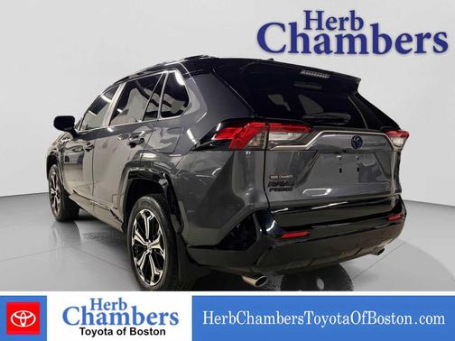 Silver Sky Metallic/Midnight Black Metallic 2023 Toyota RAV4 Prime XSE