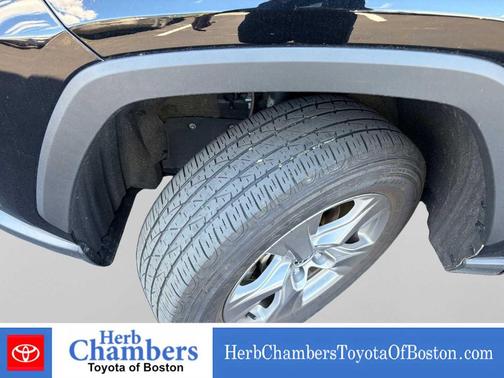 Midnight Black Metallic 2025 Toyota RAV4 Hybrid LE