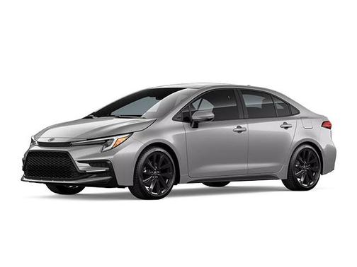 Classic Silver Metallic with Midnight Black Metall 2026 Toyota Corolla XSE