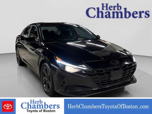 Onyx Black 2023 Hyundai ELANTRA HEV Blue
