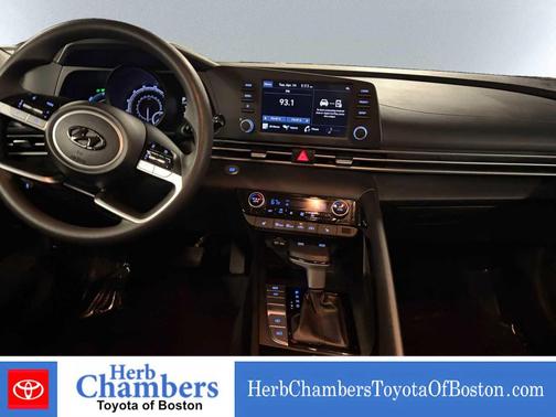 Onyx Black 2023 Hyundai ELANTRA HEV Blue