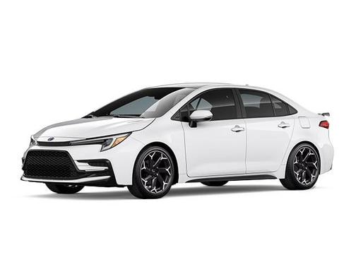 Ice Cap/Midnight Black Metallic 2025 Toyota Corolla FX