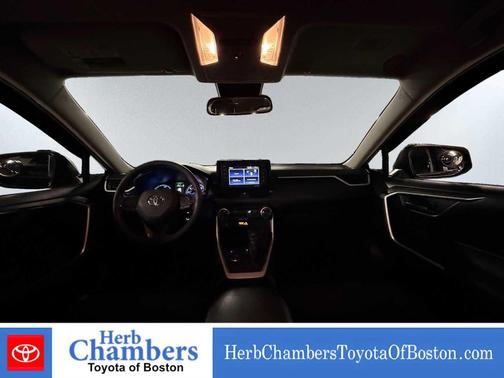 Midnight Black Metallic 2021 Toyota RAV4 Hybrid LE