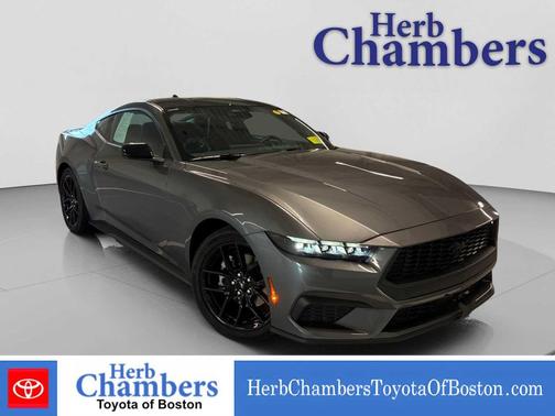 Carbonized Gray Metallic 2024 Ford Mustang EcoBoost