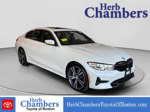 Mineral White Metallic 2020 BMW 330 xDrive