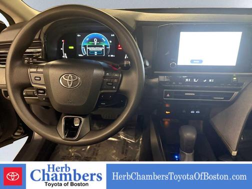 Midnight Black Metallic 2025 Toyota Camry LE