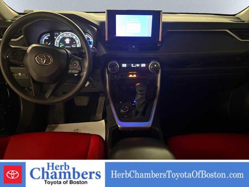 Midnight Black Metallic 2025 Toyota RAV4 Hybrid LE