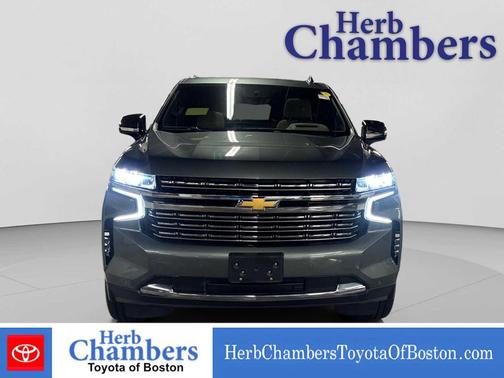 Silver Sage Metallic 2023 Chevrolet Tahoe Premier