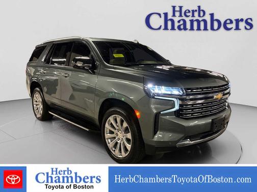 Silver Sage Metallic 2023 Chevrolet Tahoe Premier