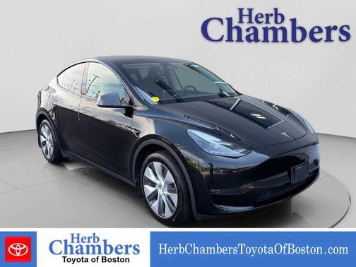 Solid Black 2024 Tesla Model Y Long Range Dual Motor All-Wheel Drive