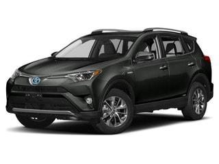 Black Sand Pearl 2018 Toyota RAV4 Hybrid XLE