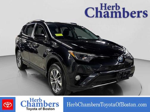 Black Sand Pearl 2018 Toyota RAV4 Hybrid XLE