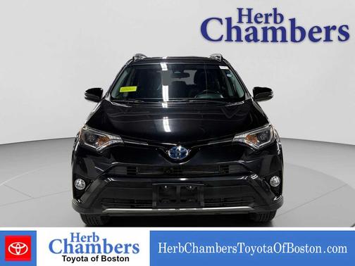 Black Sand Pearl 2018 Toyota RAV4 Hybrid XLE