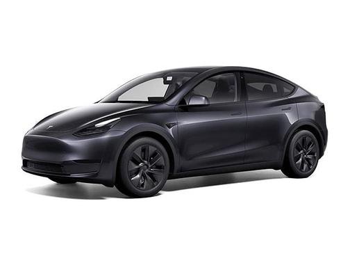 Stealth Grey 2025 Tesla Model Y Long Range Dual Motor Rear-Wheel Drive
