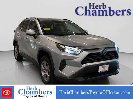 Silver Sky Metallic 2023 Toyota RAV4 Hybrid XLE
