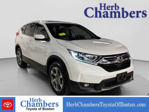 Platinum White Pearl 2019 Honda CR-V EX-L