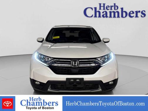 Platinum White Pearl 2019 Honda CR-V EX-L