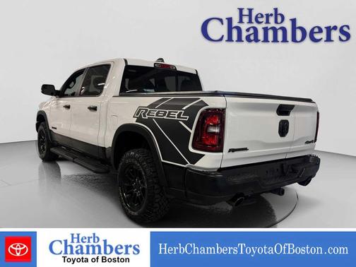 Bright White Clearcoat 2025 RAM 1500 Rebel