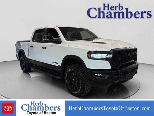 Bright White Clearcoat 2025 RAM 1500 Rebel