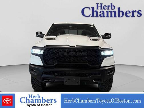 Bright White Clearcoat 2025 RAM 1500 Rebel