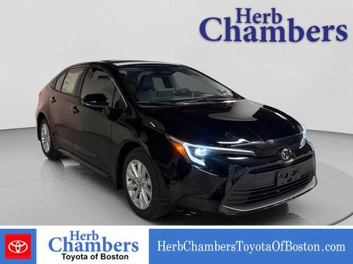 Midnight Black Metallic 2026 Toyota Corolla Hybrid XLE