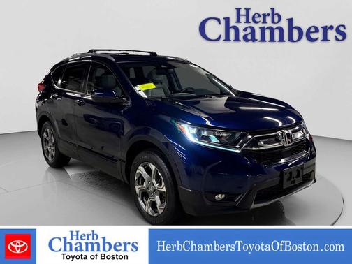 Obsidian Blue Pearl 2017 Honda CR-V EX-L
