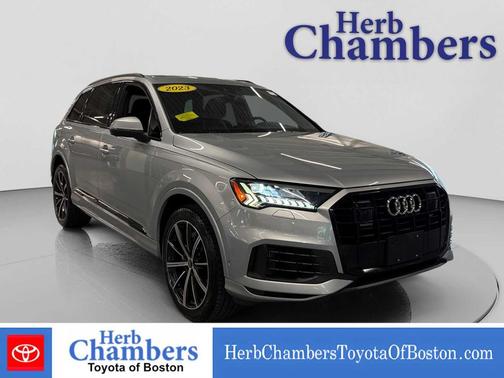 Satellite Silver Metallic 2023 Audi Q7 55 Premium Plus