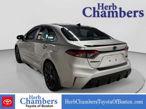 Classic Silver Metallic with Midnight Black Metall 2026 Toyota Corolla XSE