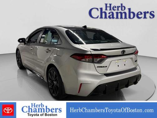 Classic Silver Metallic with Midnight Black Metall 2026 Toyota Corolla XSE