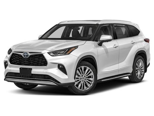 Wind Chill Pearl 2023 Toyota Highlander Hybrid Platinum