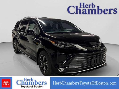 Midnight Black Metallic 2026 Toyota Sienna Platinum