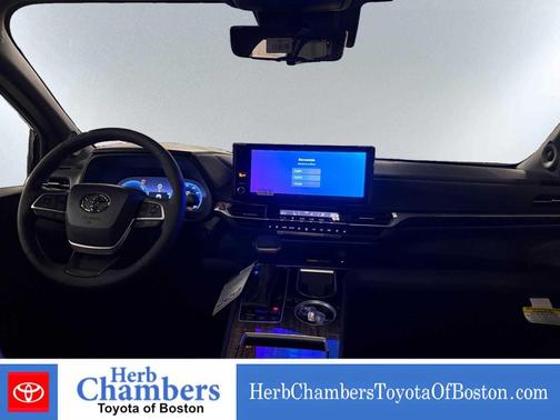 Midnight Black Metallic 2026 Toyota Sienna Platinum