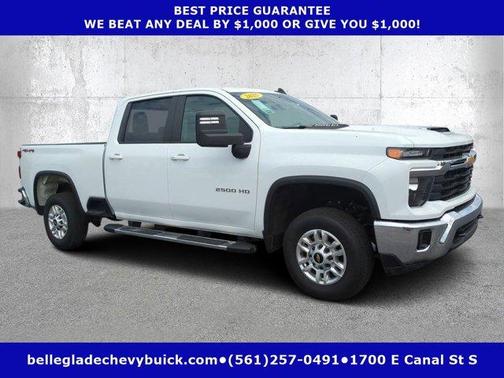 Summit White 2025 Chevrolet Silverado 2500 LT