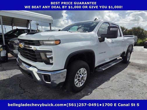 Summit White 2025 Chevrolet Silverado 2500 LT